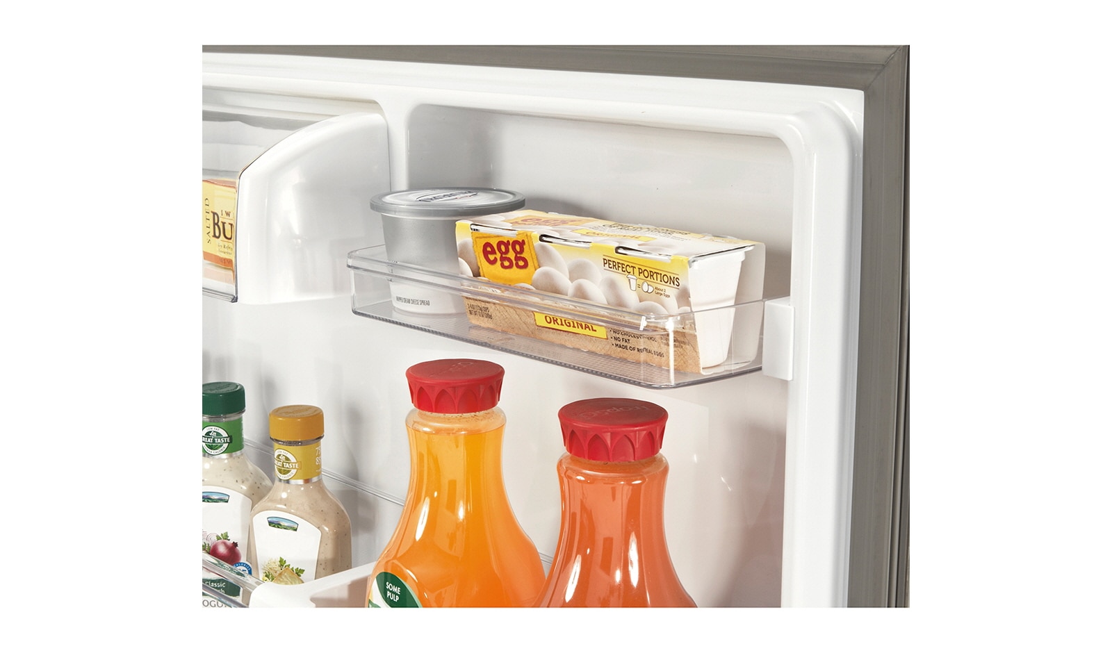 LG Réfrigérateur de 33 po, 24 pi 3 avec congélateur en bas doté d'un tiroir coulissant avec refroidissement intelligent, LDC24370ST