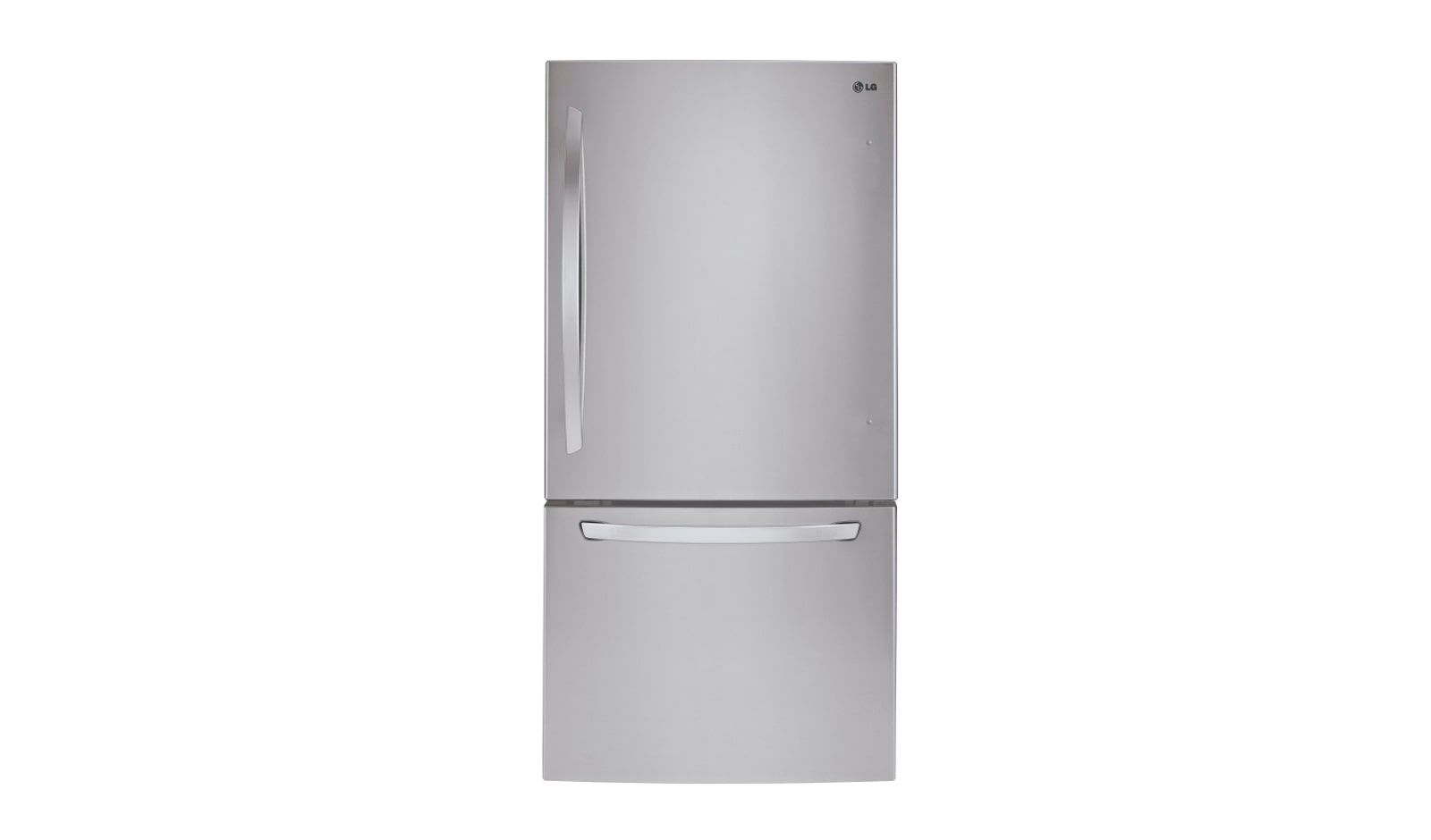 LG Réfrigérateur de 33 po avec congélateur au bas d’une grande capacité de 24 pi<sup>3</sup> avec compresseur linéaire à inversion, LDCS24223S