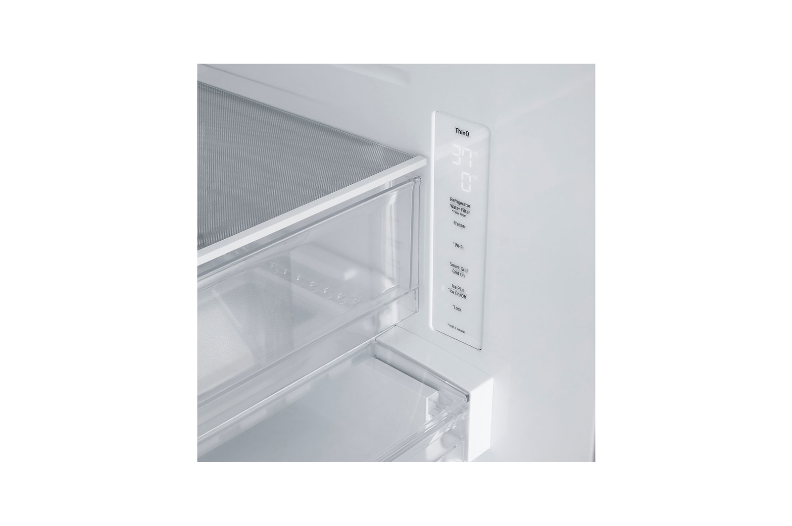 LG Réfrigérateur à profondeur de comptoir MAX<sup>MC</sup> d’une capacité de 21 pi3 à 3 portes avec porte à deux battants, LF21G6200S