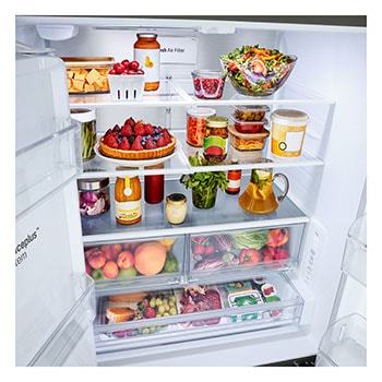 LF24Z6330S_2024_Product_Image_Refrigerator_ThinDoor_Shelving_System_Food