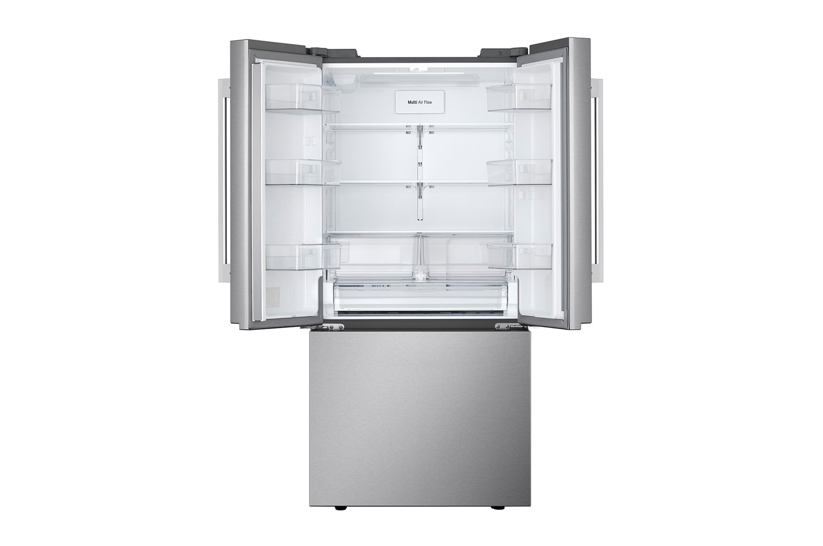 LG Réfrigérateur de profondeur standard à trois portes de 25 pi3 avec porte à deux battants et une machine à glaçons, LF25H6200S