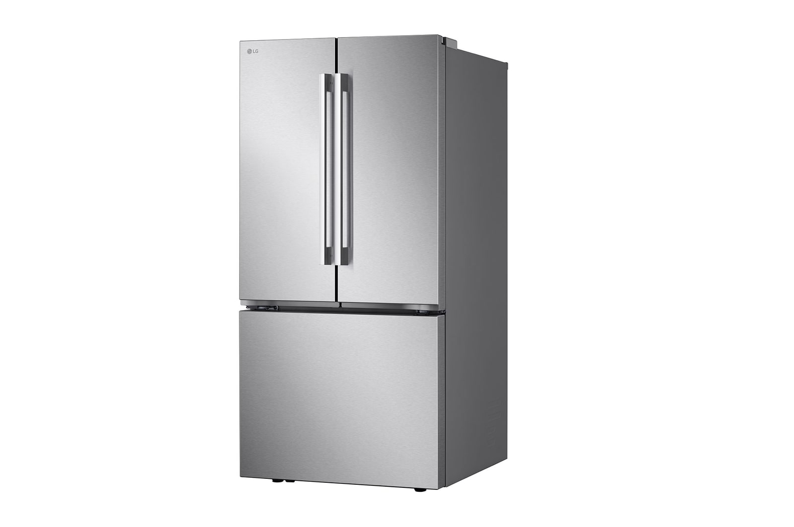 LG Réfrigérateur de profondeur standard à trois portes de 25 pi3 avec porte à deux battants et une machine à glaçons, LF25H6200S