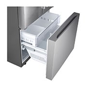 LG Réfrigérateur de profondeur standard à trois portes de 25 pi3 avec porte à deux battants et une machine à glaçons, LF25H6200S