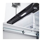 LG Réfrigérateur de profondeur standard à trois portes de 25 pi3 avec porte à deux battants et une machine à glaçons, LF25H6200S