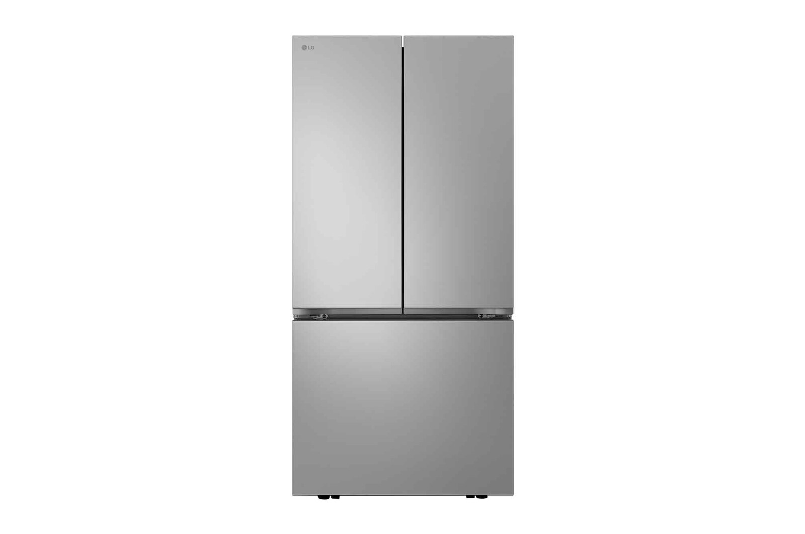 Vue avant de 25 pi³ Réfrigérateur français à 3 portes de profondeur standard de 3 pi³, LF25S6200V LF25S6200V