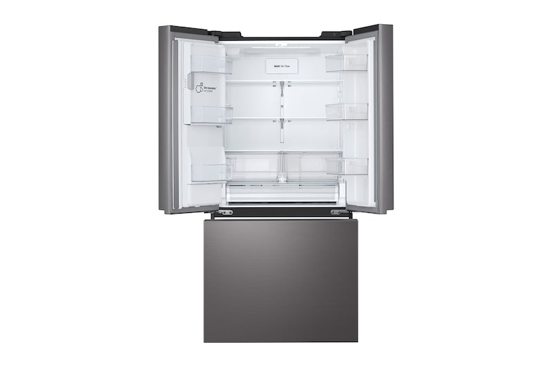 Vue de l'avant tout ouvert