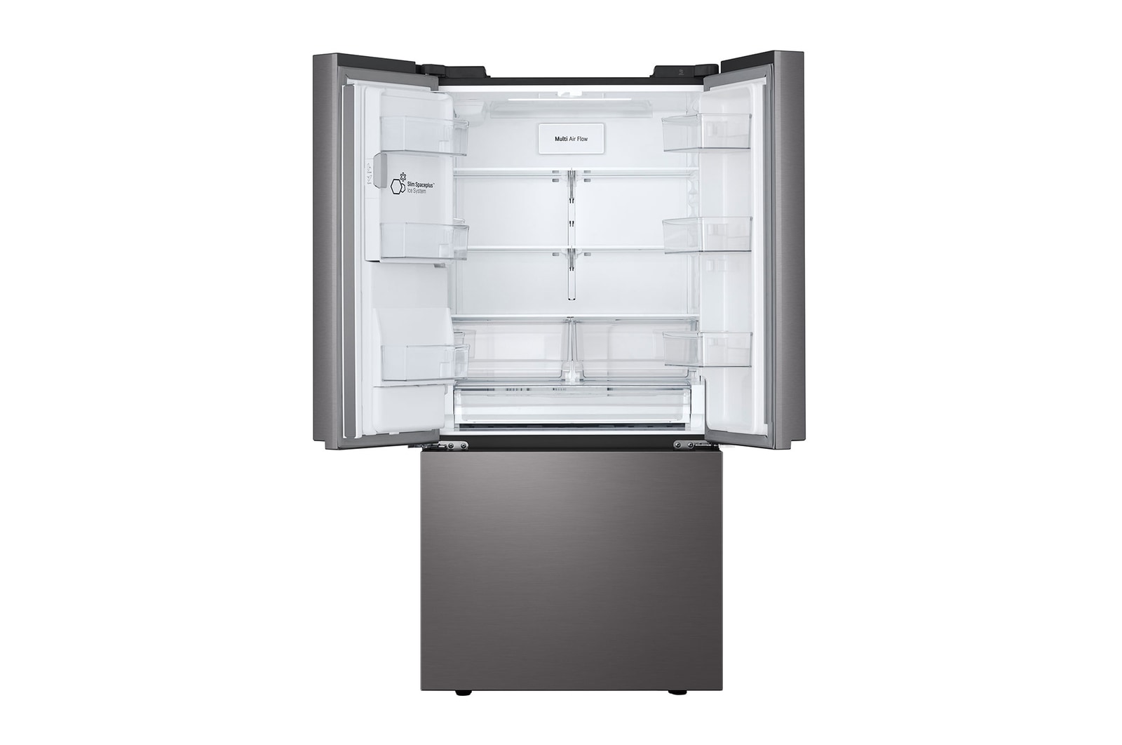 Vue de l'avant ouvert