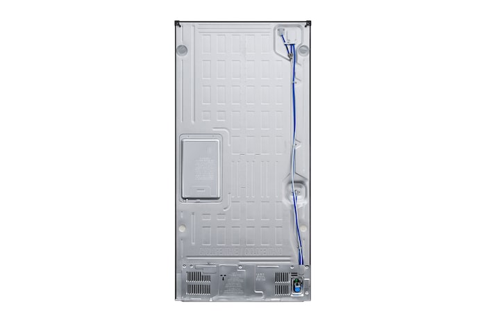 Vue arrière du LG Réfrigérateur de 25 pi³/33 po, prof. stand., 3 portes/2 battants | Distr. eau/glaçons | Machine à glaçons double, modèle LF25S6330D