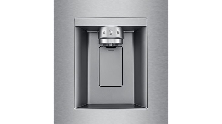 Distributeur d’eau et de glaçons de forme haute