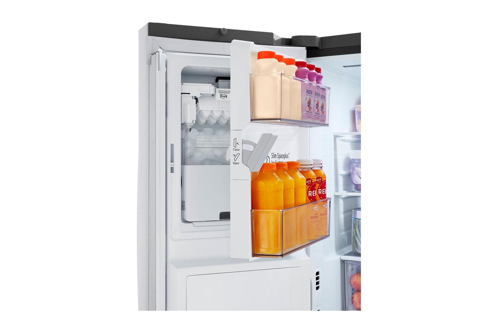 Slim SpacePlus Ice System Détail du remplissage ouvert