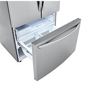 LG 23 pi³ Réfrigérateur à profondeur de comptoir avec porte à deux battants, LFCC22426S