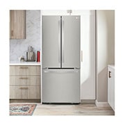 Fridge in kitchen