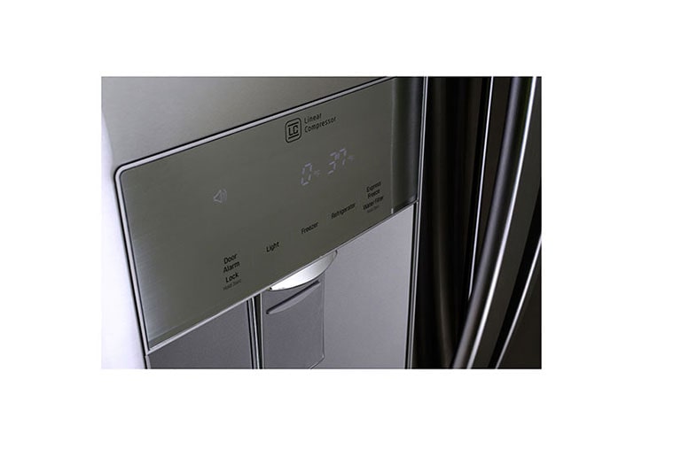 LG Réfrigérateur de 30 po d’une capacité de 22 pi<sup>3</sup>, doté d’une porte à deux battants et d’un distributeur d’eau, LFD22786SD