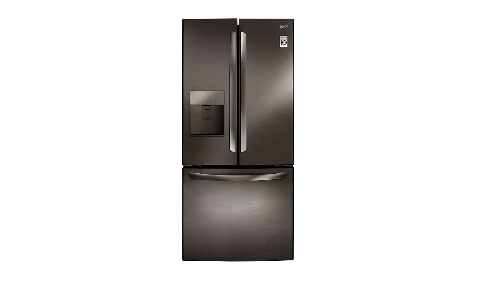 LG Réfrigérateur de 30 po d’une capacité de 22 pi<sup>3</sup>, doté d’une porte à deux battants et d’un distributeur d’eau, LFD22786SD