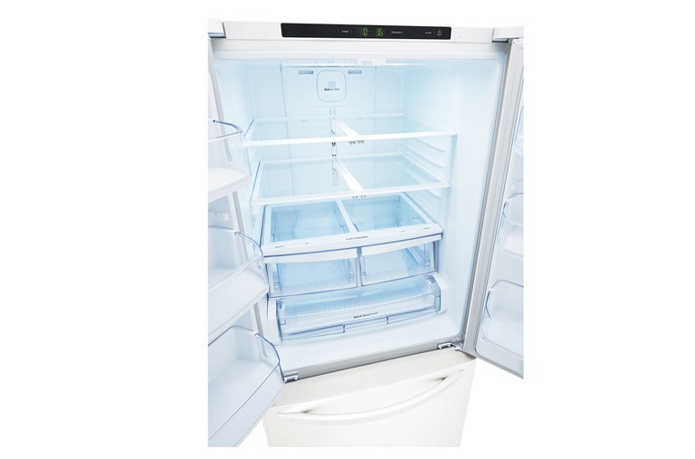 LG Réfrigérateur d'une capacité de 22 pi3 doté de trois portes, dont une porte à deux battants, LFNS22520W