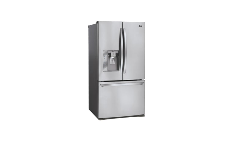 LG Réfrigérateur 3 portes à profondeur de comptoir de 36 po à super grande capacité de 24,6 pi 3 avec porte à deux battants et équipé de la technologie de refroidissement intelligent Plus, LFX25991ST