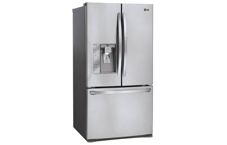 LG Réfrigérateur à profondeur de comptoir de 36 po d’une capacité de 25 pi 3 avec porte à deux battants et porte dans la porte, LFX25992ST