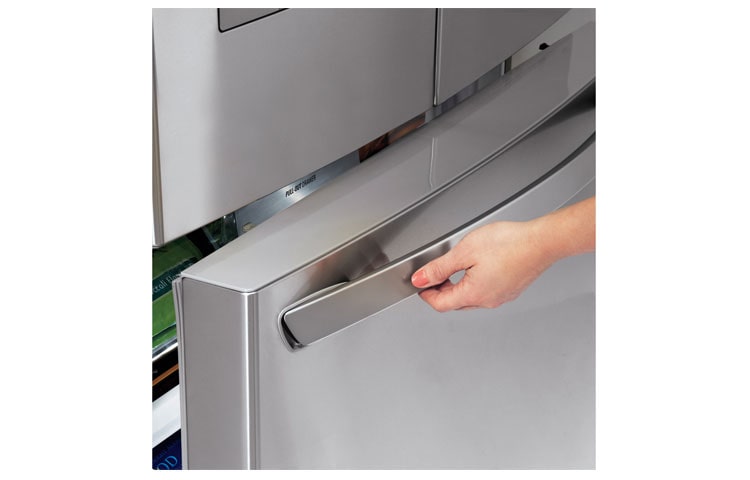 LG Réfrigérateur à profondeur de comptoir de 36 po d’une capacité de 25 pi 3 avec porte à deux battants et porte dans la porte, LFX25992ST