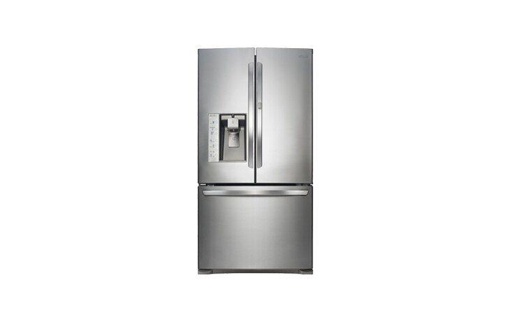 LG Réfrigérateur 3 portes de 36 po à super grande capacité de 30,5 pi 3 avec porte dans la porte, LFX31945ST