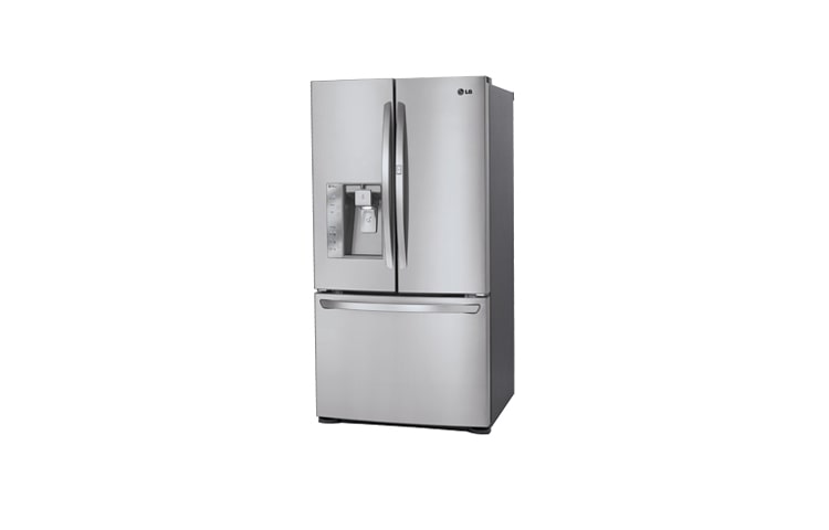 LG Réfrigérateur 3 portes de 36 po à super grande capacité de 30,5 pi 3 avec porte dans la porte, LFX31945ST