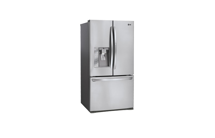 LG Réfrigérateur 3 portes de 36 po à super grande capacité de 30,5 pi 3 avec porte dans la porte, LFX31945ST