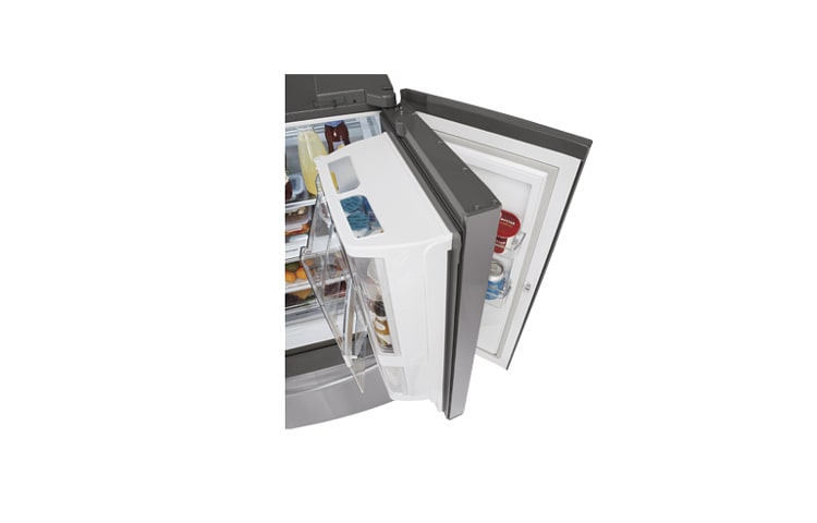 LG Réfrigérateur 3 portes de 36 po à super grande capacité de 30,5 pi 3 avec porte dans la porte, LFX31945ST