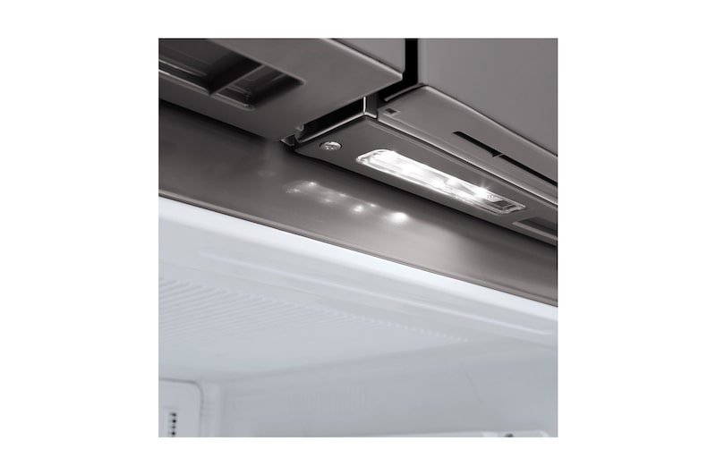 LG Réfrigérateur à profondeur de comptoir de 36 po d’une capacité de 22 pi³ résistant aux taches, avec InstaView<sup>MD</sup> Porte dans la porte<sup>MD</sup> et double machine à glaçons, LFXC22596S