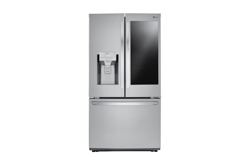 LG Réfrigérateur à profondeur de comptoir de 36 po d’une capacité de 22 pi³ résistant aux taches, avec InstaView<sup>MD</sup> Porte dans la porte<sup>MD</sup> et double machine à glaçons, LFXC22596S