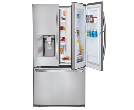 LG Réfrigérateur avec porte à deux battants à PROFONDEUR DE COMPTOIR, 36 pouces, 24 pi 3 , LFXC24766S