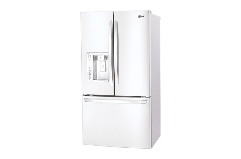 LG Réfrigérateur avec porte à deux battants de 24,2 pi3 , 33 po, LFXS24623W