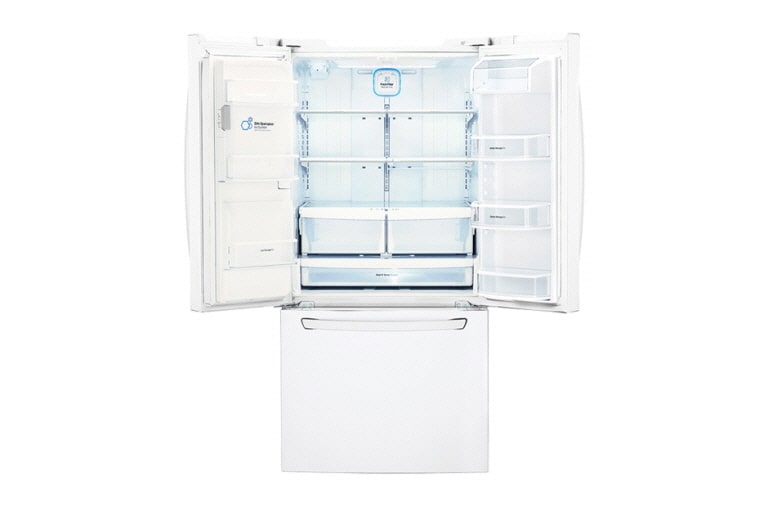 LG Réfrigérateur avec porte à deux battants de 24,2 pi3 , 33 po, LFXS24623W