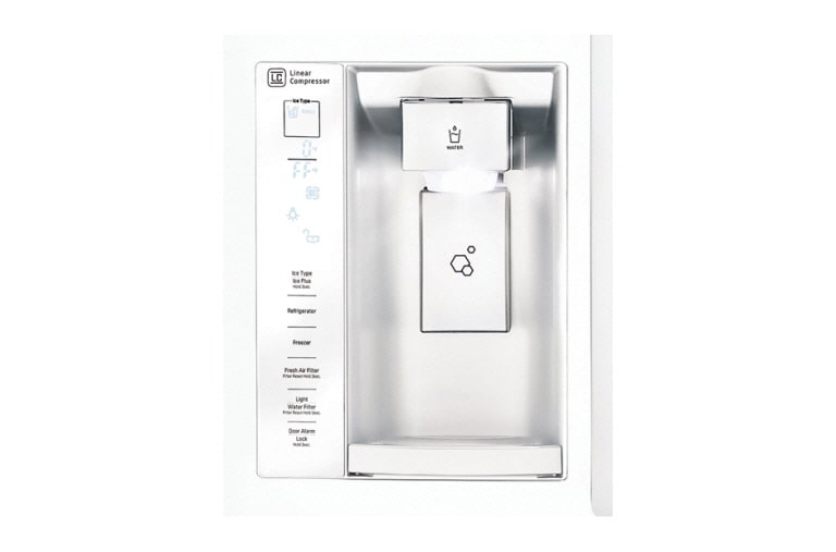 LG Réfrigérateur avec porte à deux battants de 24,2 pi3 , 33 po, LFXS24623W