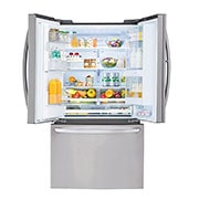 LG Réfrigérateur résistant aux taches de 36 po avec Porte dans la porte<sup>MD</sup>, connectivité Wi-Fi et double machine à glaçons, LFXS26566S
