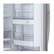 LG Réfrigérateur résistant aux taches de 36 po avec Porte dans la porte<sup>MD</sup>, connectivité Wi-Fi et double machine à glaçons, LFXS26566S