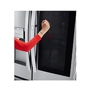 LG Réfrigérateur intelligent de 26 pi³ avec Wi-Fi, Porte dans la porte<sup>MD</sup> et technologie InstaView<sup>MC</sup>, LFXS26596S