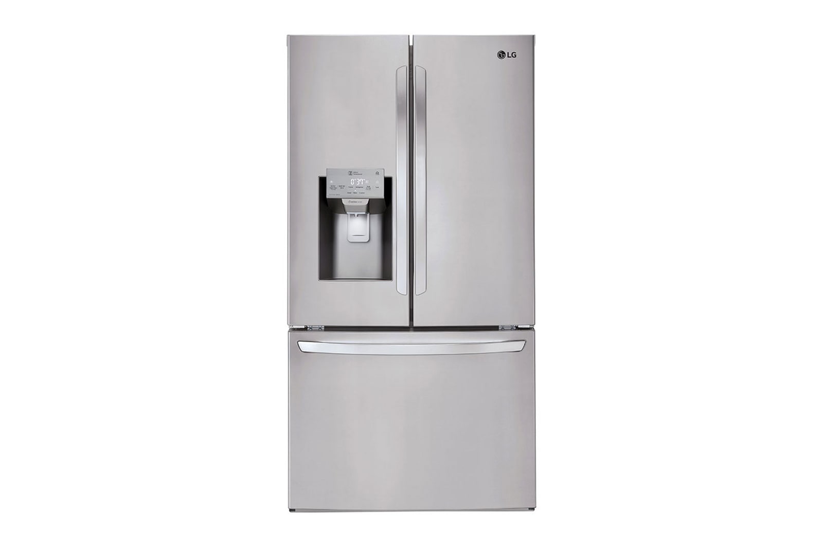 LG Réfrigérateur de 36 po résistant aux taches, avec ThinQ<sup>MD</sup> et double machine à glaçons, LFXS26973S