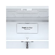 LG Réfrigérateur noir mat de 36 po d'une capacité de 28 pi3 avec porte à deux battants et de la technologie Porte dans la porte<sup>MD</sup>, LFXS28566M