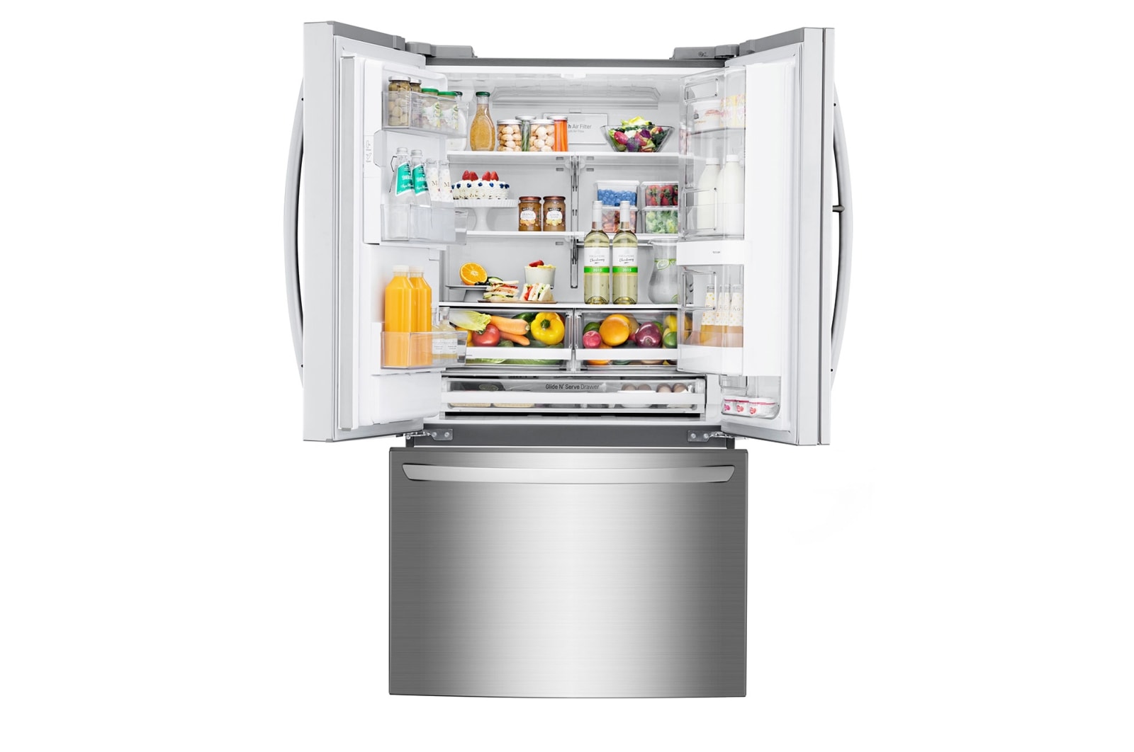 LG Réfrigérateur de 28 pi3 à 3 portes avec conception Porte dans la porte<sup>MD</sup>, LFXS28566S