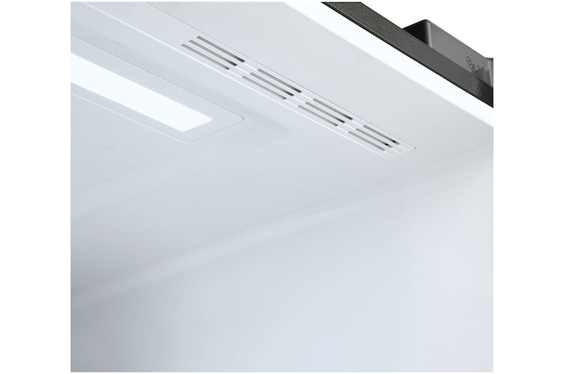 LG Réfrigérateur de 28 pi3 doté de 3 portes, dont une porte à deux battants, de la gamme en acier inoxydable noir de LG, LFXS28968D