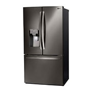 LG Réfrigérateur de 28 pi3 doté de 3 portes, dont une porte à deux battants, de la gamme en acier inoxydable noir de LG, LFXS28968D