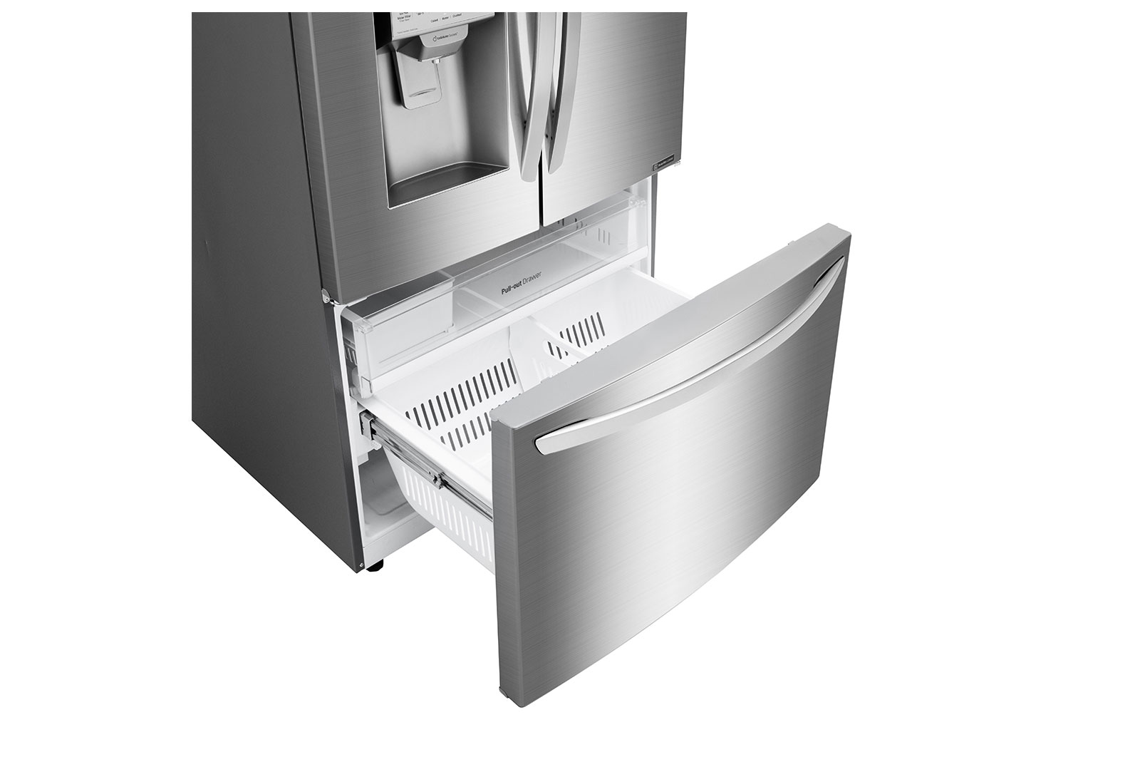 LG Réfrigérateur de 28 pi3 doté de trois portes, dont une porte à deux battants, LFXS28968S