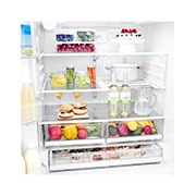 LG Réfrigérateur de 28 pi3 doté de trois portes, dont une porte à deux battants, LFXS28968S