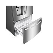 LG Réfrigérateur de 28 pi3 doté de trois portes, dont une porte à deux battants, LFXS28968S