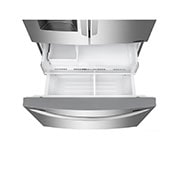 LG Réfrigérateur de 28 pi3 doté de trois portes, dont une porte à deux battants, LFXS28968S