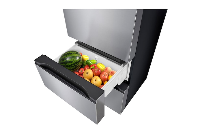 Bottom Door Opened with Vegetables