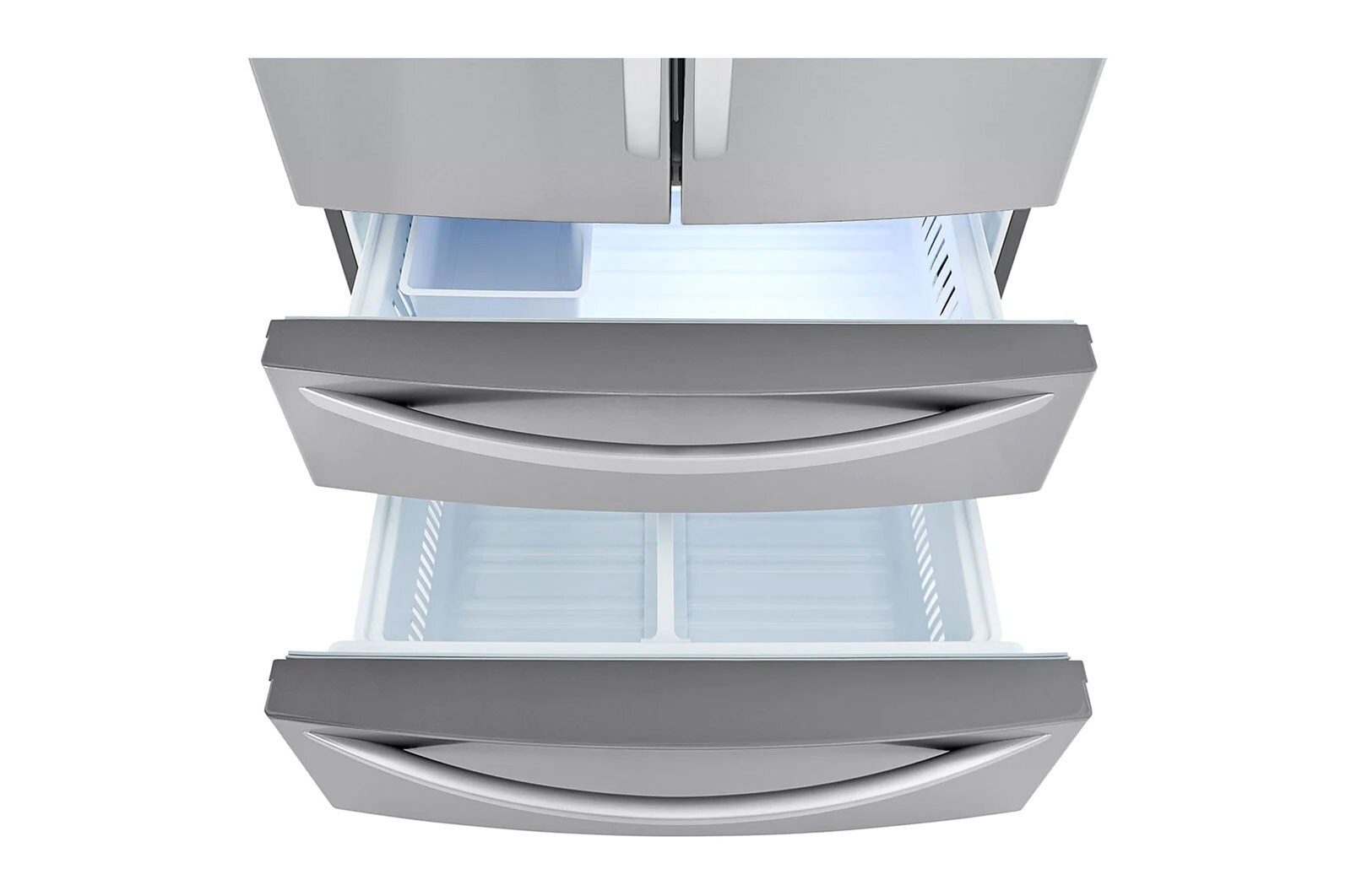 LG Réfrigérateur à profondeur de comptoir de 36 po à 4 portes avec distributeur d’eau intégré et Smart Cooling<sup>MC</sup> Plus, LMWC23626S