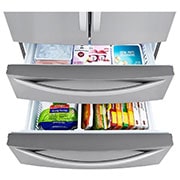 LG Réfrigérateur à profondeur de comptoir de 36 po à 4 portes avec distributeur d’eau intégré et Smart Cooling<sup>MC</sup> Plus, LMWC23626S