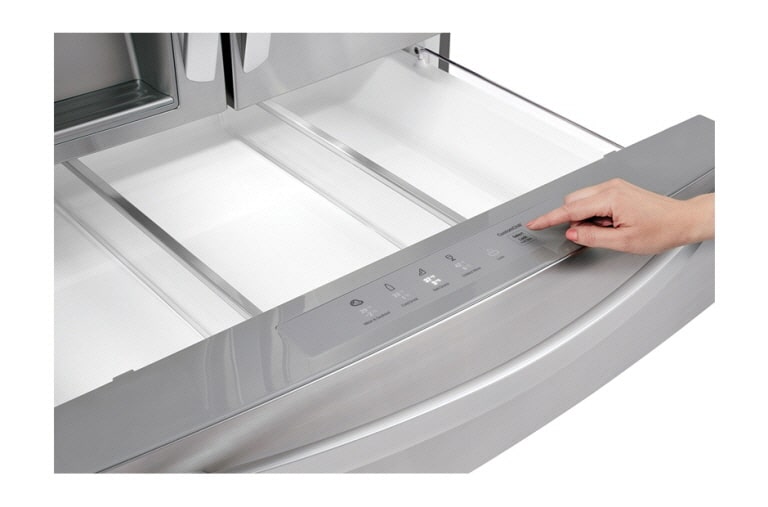 LG Réfrigérateur à 4 portes avec porte à deux battants de 36 pouces et de 30 pi 3 , LMXS30776S