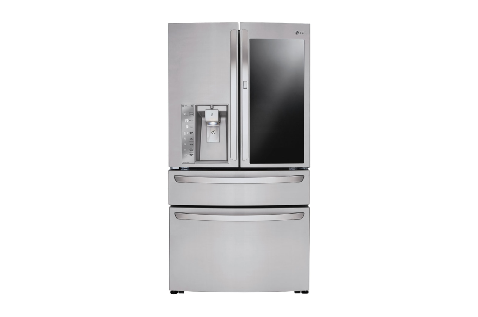 LG Réfrigérateur de 36 po d’une capacité de 30 pi<sup>3</sup>, doté d’une porte à deux battants avec Porte dans la porte<sup>MD</sup> et technologie InstaView<sup>MC</sup>, LMXS30796S