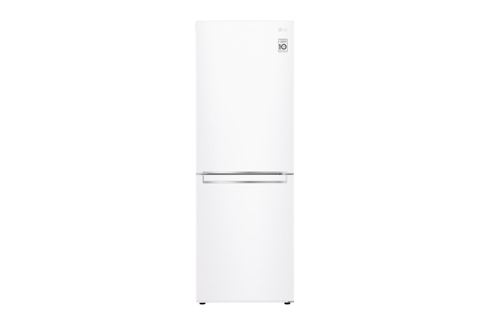 LG Réfrigérateur avec congélateur en bas de 24 po de large de 10,8 pi³, LRDNC1004W